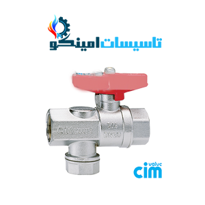 شیر توپی پیسوار ۶۲۰ سیم ایتالیا سایز 1 PN۵۰