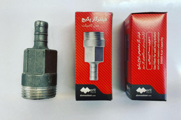 فیلتر گاز پکیج سرشلنگی دار (کامپکت) مریت