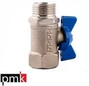 شیر پکیجی روپیچ توپیچ دسته پروانه‌ای پرمک (PMK) | قیمت شیر پکیج برنجی