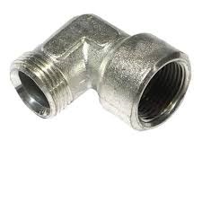 چپقی دنده‌ای پرمک (PMK) | زانویی دنده‌ای 90 درجه برنجی PMK