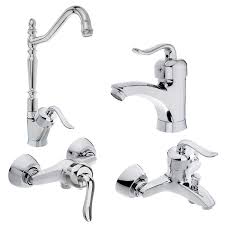 لیست قیمت شیرآلات اهرمی تبسم مدل قاجاری | خرید شیر قاجاری تبسم