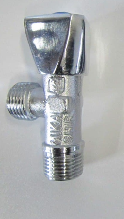 شیر تکی 1/2×1/2 سه‌پر (کوتاه) میکاشیر | کنترل مطمئن جریان آب با دوام برنجی برند شیرالات میکا شیر - قیمت 100,000 تومان