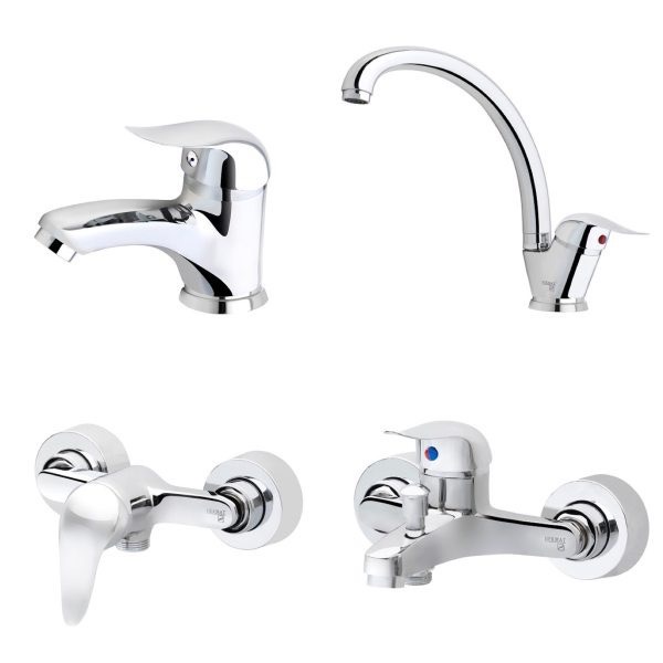 خرید ست شیرآلات دنیک کارتریج ۴۰ | دسته اردکی کروم با قیمت اقتصادی برند شیرالات اهرمی ارزان قیمت - قیمت 80,000 تومان