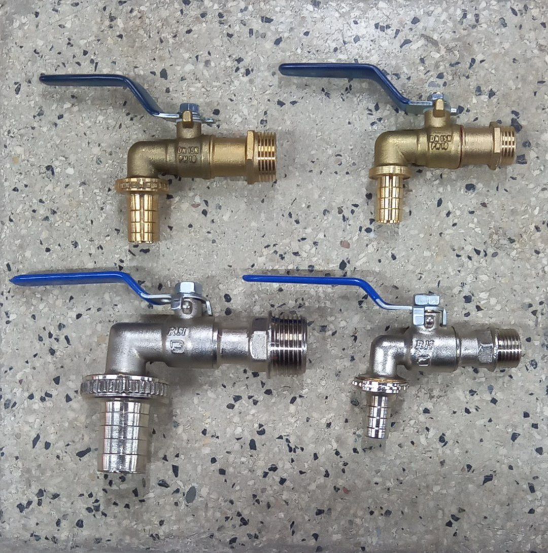 شیر حیاطی دسته گازی برنجی برند شیرآلات سیتکو - قیمت 10,000 تومان