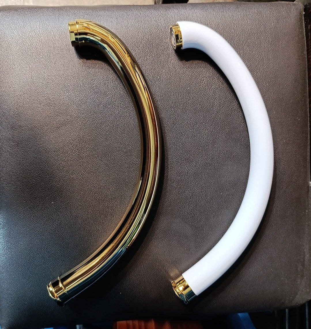 علم کبری طلایی و سفید طلا | زیبایی خیره‌کننده، آبکاری درجه ۱ برند شیرآلات سیتکو - قیمت 80,000 تومان