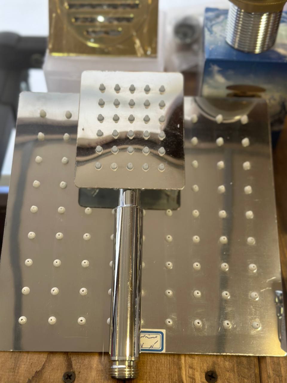 ست گوشی و سردوش استیل برند شیرآلات سیتکو - قیمت 80,000 تومان