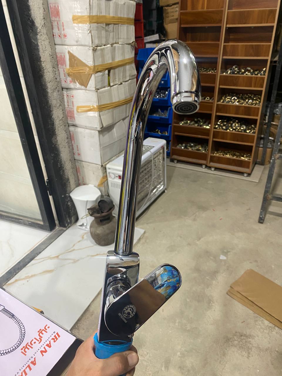 ست شیرآلات لوکس آتوسا (Atousa) | ترکیب انحنا و استحکام در بدنه برنجی | تاسیسات امینکو برند شیرالات اهرمی ارزان قیمت - قیمت 80,000 تومان