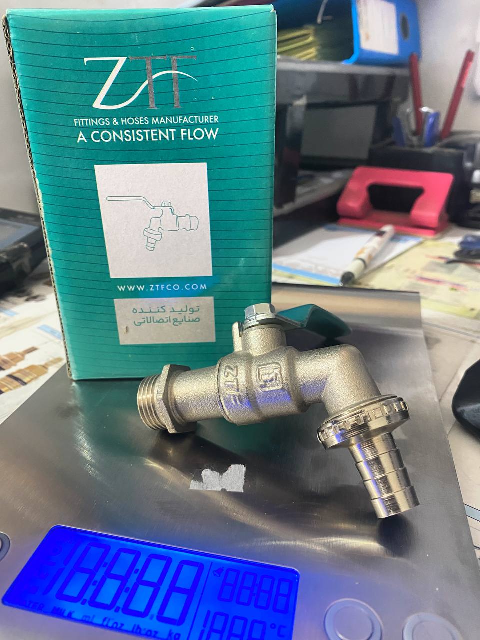 شیر آبی نفتی ۱/۲ ZTF – کیفیت عالی با ضمانت بی‌قیدوشرط برند شیرآلات سیتکو - قیمت 80,000 تومان