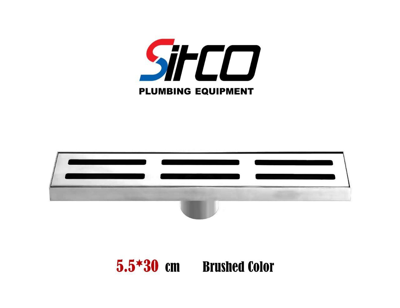 کفشوی خطی استیل سیتکو | قیمت و سایزبندی کفشور خطی Sitco برند شیرآلات سیتکو - قیمت 10,000 تومان