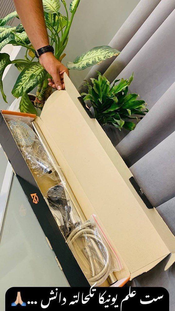 ست علم یونیکا تک‌حالته دانش | خرید علم دوش ساده و اقتصادی برند شیرالات اهرمی ارزان قیمت - قیمت 10,000 تومان