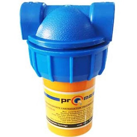 فیلتر پلی‌فسفات پروما | جلوگیری از رسوب پکیج و افزایش عمر دستگاه